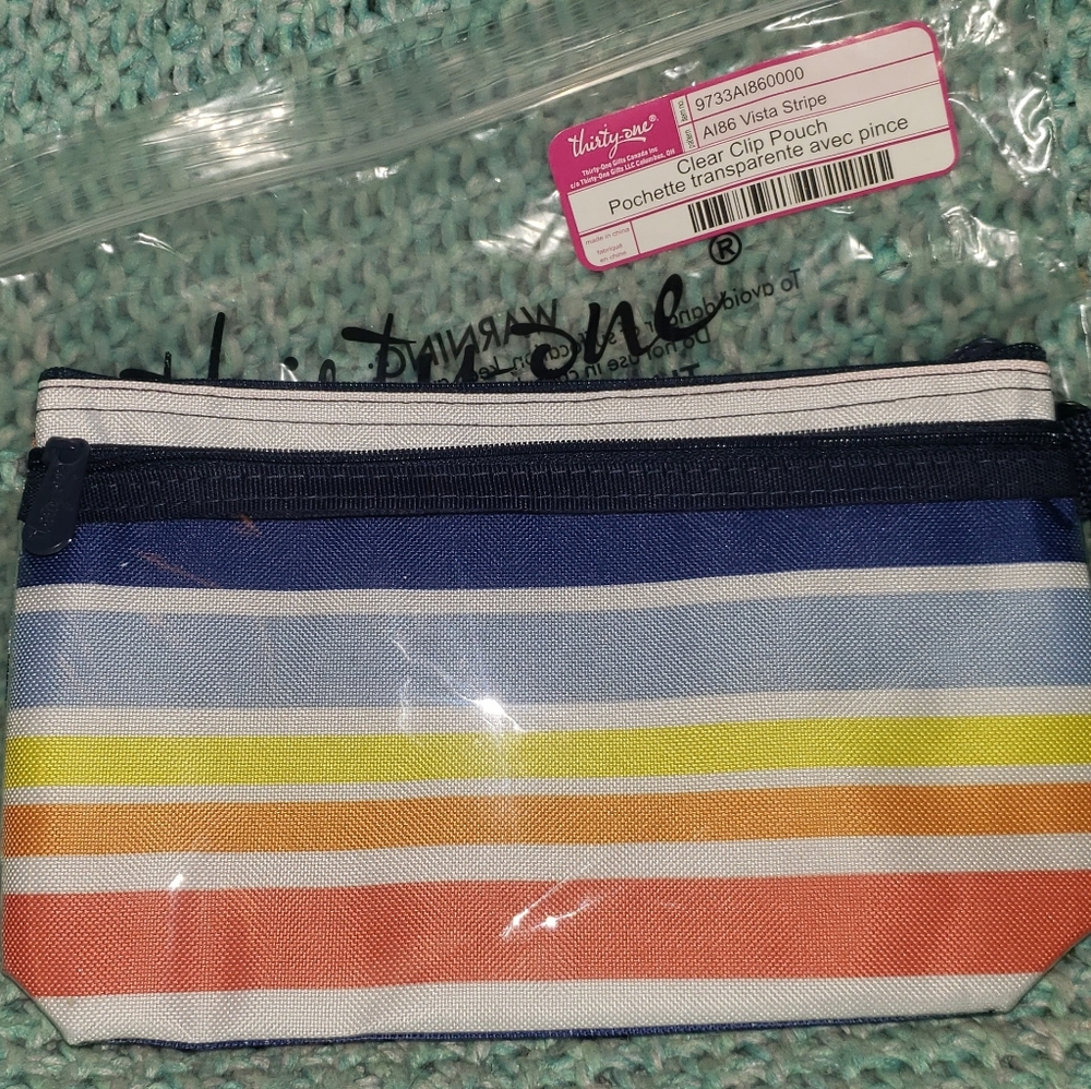 Clear Clip Pouch Thirty-One 31
